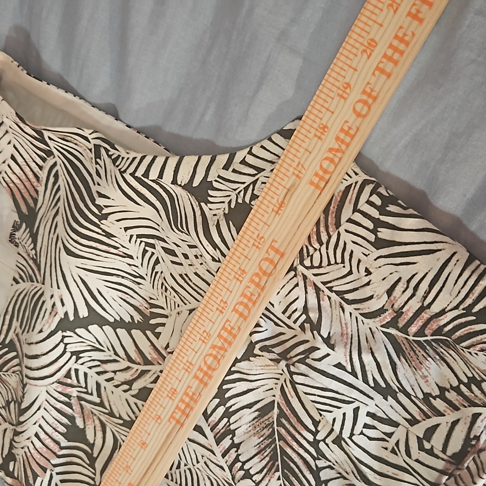 Anne Klein leaf print Dress - Picture 13 of 14